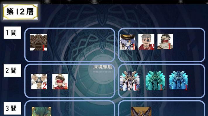 《原神》16深渊阵容介绍（打造最强阵容的关键）