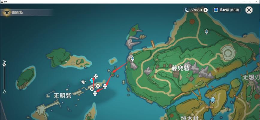 原神海灵芝位置分布图一览（探索海灵芝的奇遇世界）