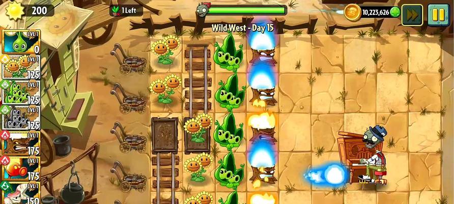 《植物大战僵尸2》海盗第四关怎么过？1星版通关技巧是什么？