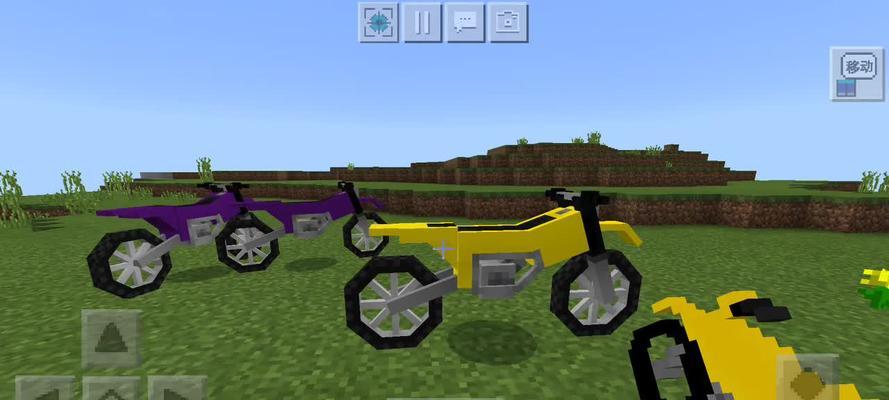 小摩托车在Minecraft中如何绘制？步骤简单吗？
