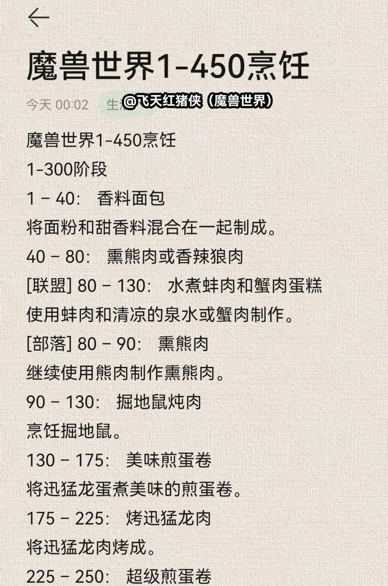 鱼肉宴席配方在魔兽世界中如何获得？