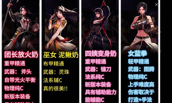 dnf手游四姨和巫女哪个角色刷图更快？如何选择刷图角色？