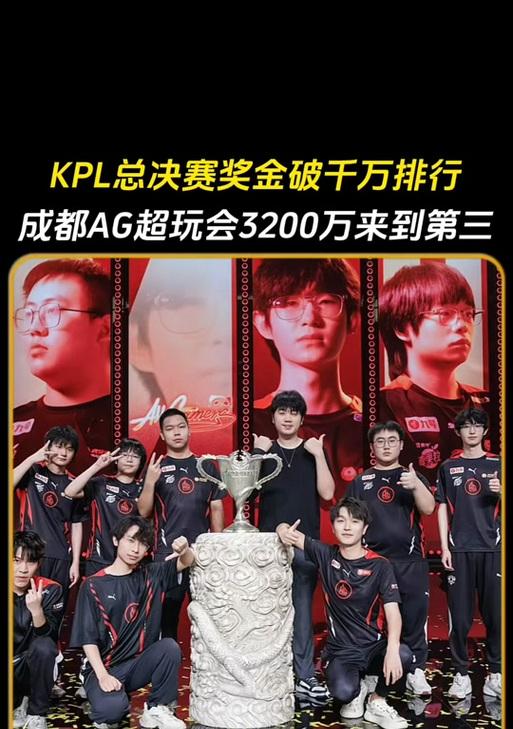 王者荣耀世界冠军奖金有多少？如何分配给选手？