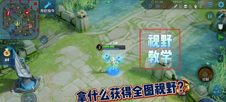 王者荣耀怎么看远处？使用哪些技巧可以提高视野？