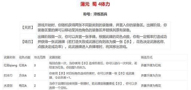 三国杀蒲元如何打造八丈？