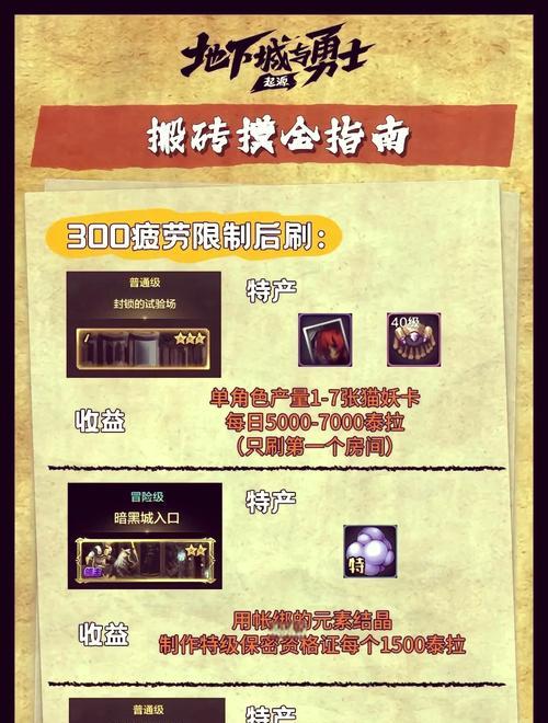 在地下城手游中搬运哪些材料收益最高？如何选择高收益材料？