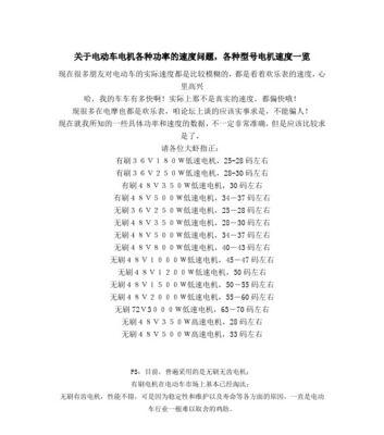 立马cf3电机的功率是多少瓦？购买时应该注意什么？