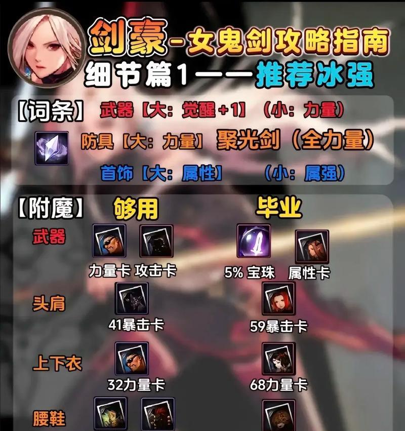dnf剑豪副武器加什么？副武器选择对剑豪有何影响？