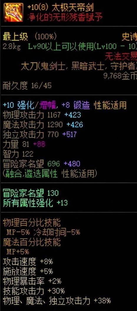 DNF中如何查看独立攻击力？