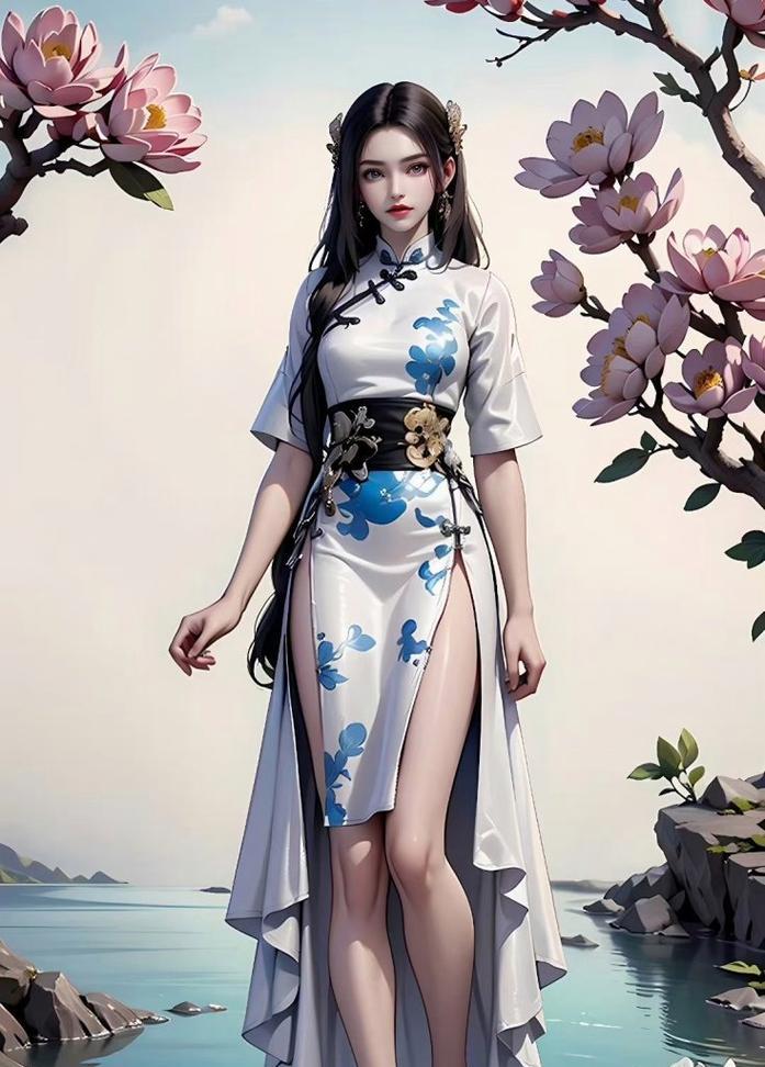 完美世界经典服旗袍搭配裤子的建议是什么？