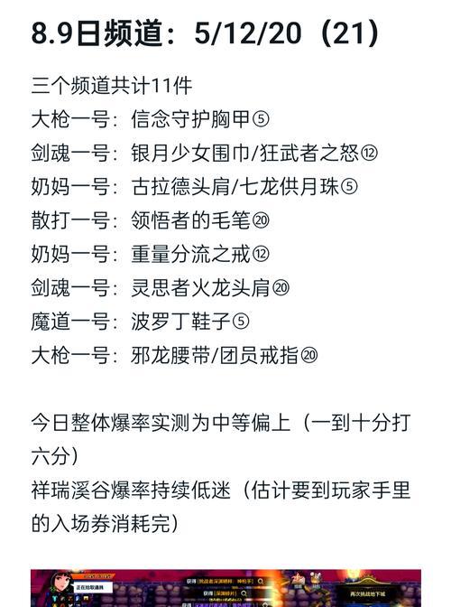 如何提升地下城深渊的爆率？