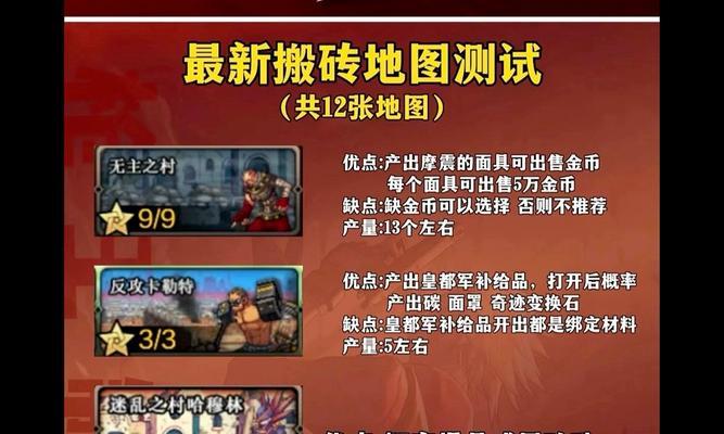 地下城搬砖需要满足哪些前提条件？
