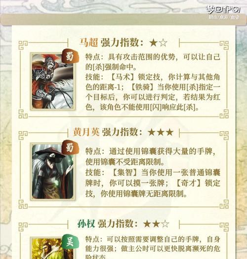 三国杀牌的职位有哪些？如何根据牌的职位制定策略？