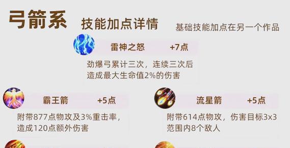 征途技能加点策略有哪些？