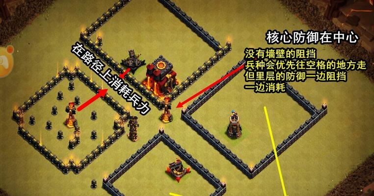 部落冲突防御塔放置的最佳位置是什么？如何有效布局防御塔？