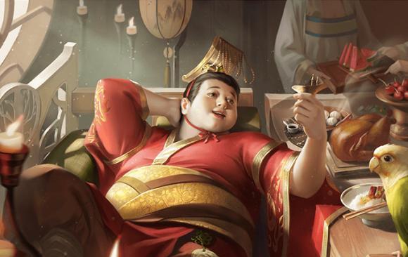 刘禅在三国杀中为何被称为小胖？