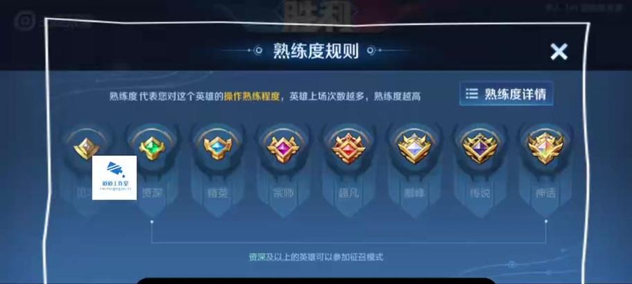 王者荣耀熟悉度提升方法是什么？