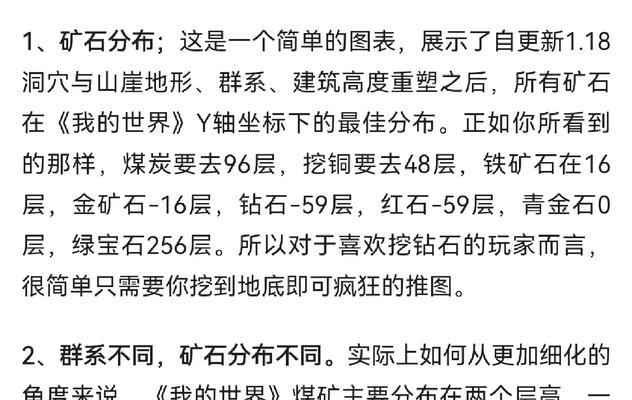 我的世界快速挖煤技巧有哪些？