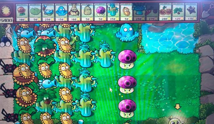 《植物大战僵尸》第五关攻略（冒险模式1-5）