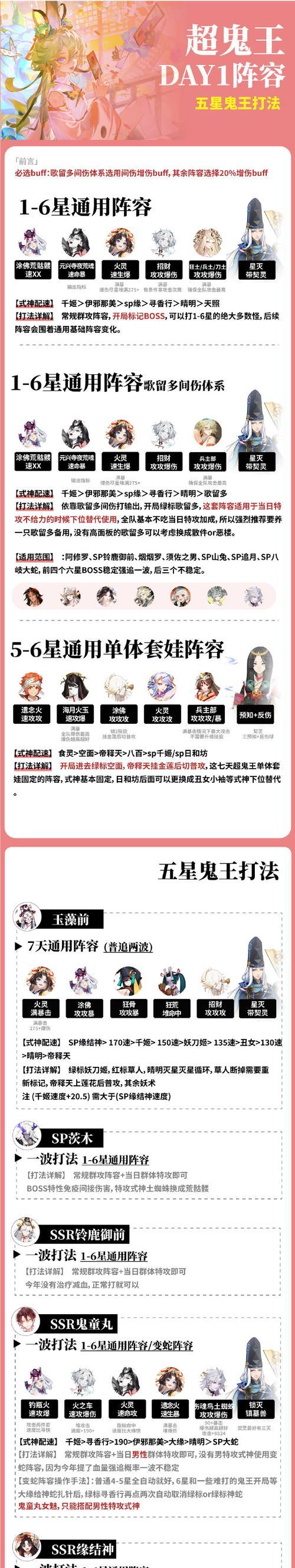 阴阳师中如何击败四个怪物？