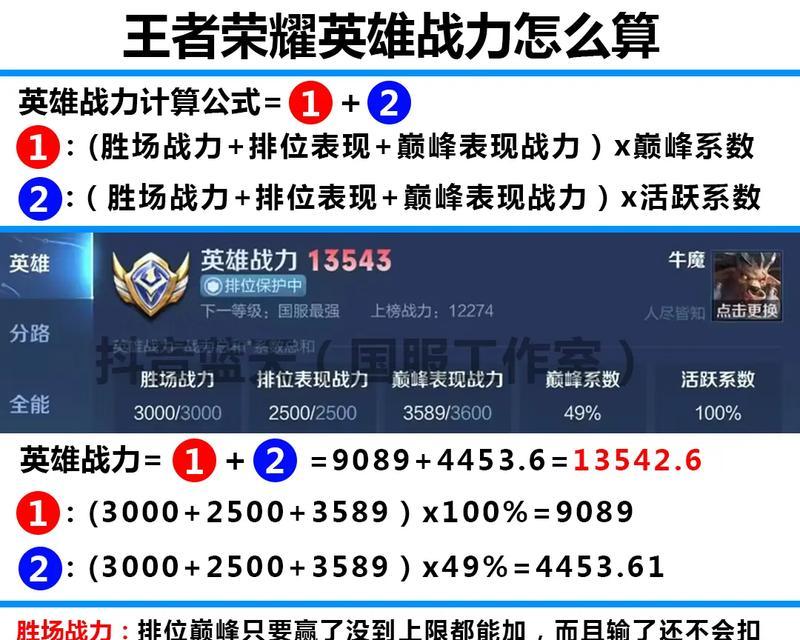 《王者荣耀》战力值怎么看？如何提升《王者荣耀》战力值？