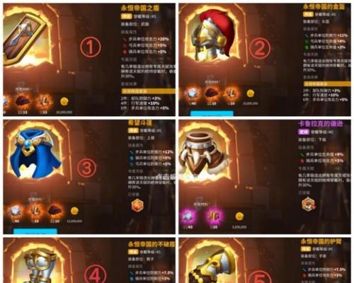 《万国觉醒》游戏骑兵榜单选骑兵攻略（如何选择适合你的骑兵以及解析骑兵的特点和能力）