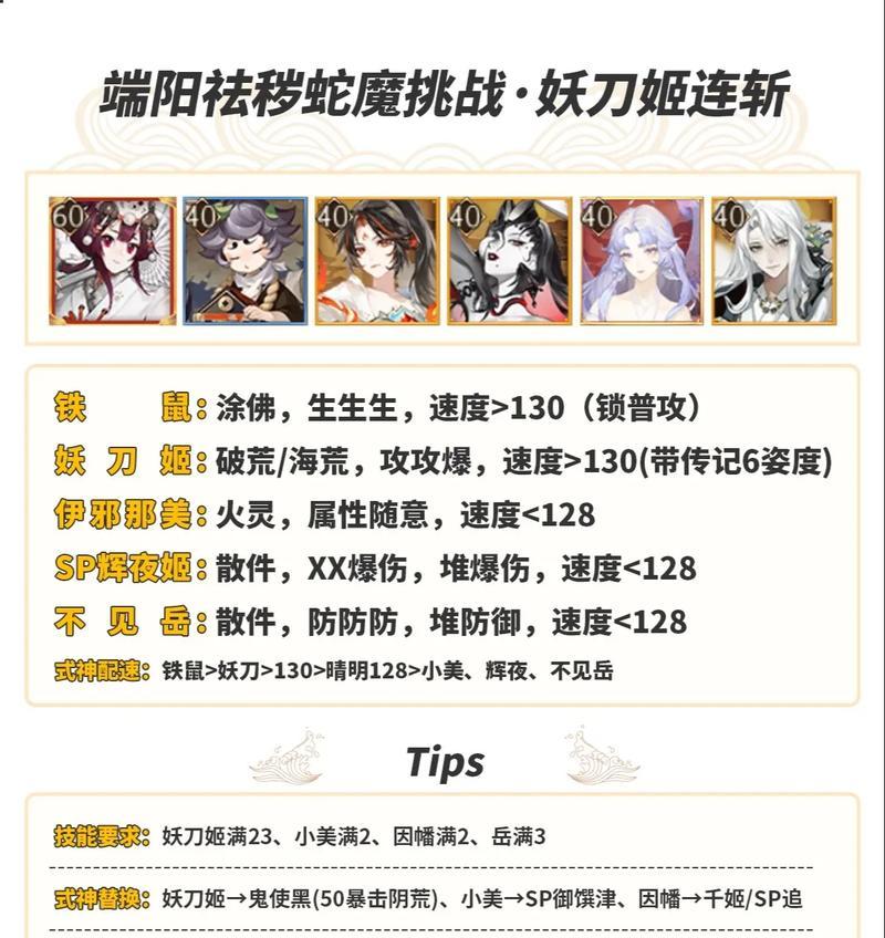 阴阳师蛇王组队打法有哪些？