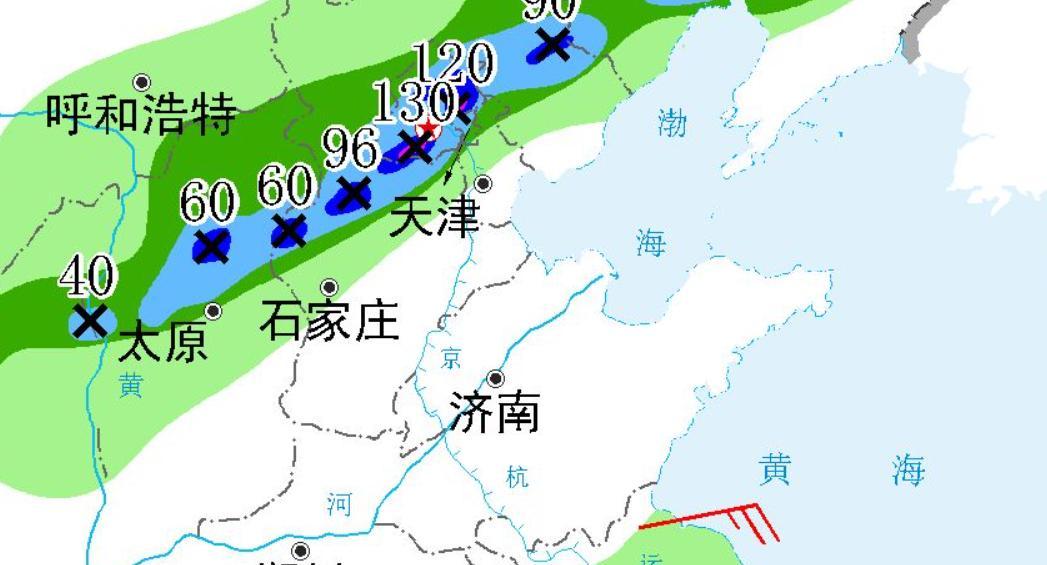 山东省！明天7月28号，新一轮降雨中心已定，中雨大雨分布如下！