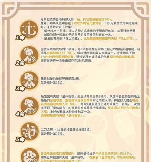 原神钟离主c玩法攻略